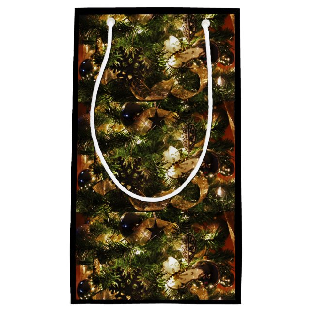 Petit Sac Cadeau Le papillon de Noël (Devant)