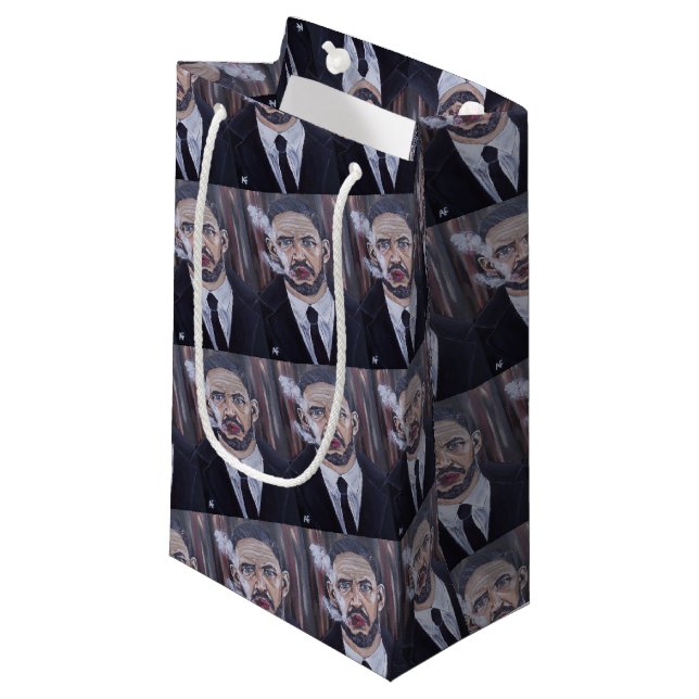 Petit Sac Cadeau Le tableau de Mobster par Alfred Fox (Devant Angle)