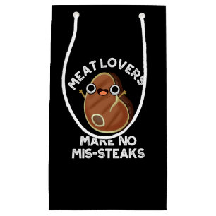 Petit Sac Cadeau Les amateurs de viande ne font pas de moules steak