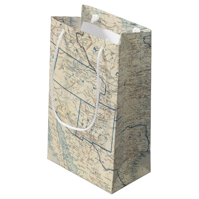 Petit Sac Cadeau Les Etats-Unis en décembre 1860 (Dos Angle)