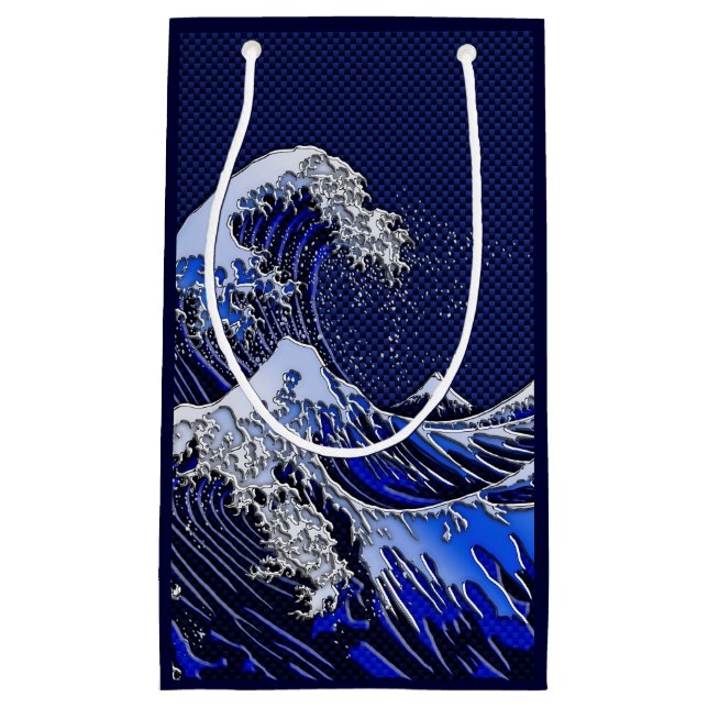 Petit Sac Cadeau Les grands Hokusai Wave styles modernes (Devant)
