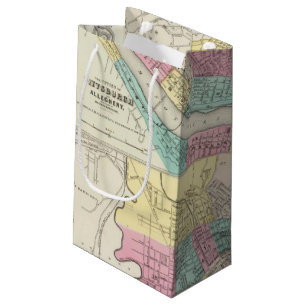 Petit Sac Cadeau Les villes de Pittsburgh Allegheny Cincinnati