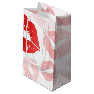 Petit Sac Cadeau Lèvres de rouge à lèvres