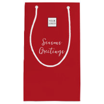 Logo rouge Texte promotionnel Emballage profession