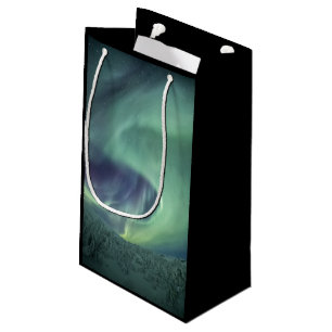 Petit Sac Cadeau Lumières du Nord