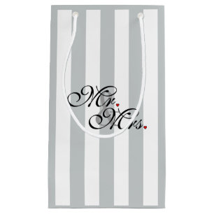 Petit Sac Cadeau M. et Mme Click pour customiser des rayures de