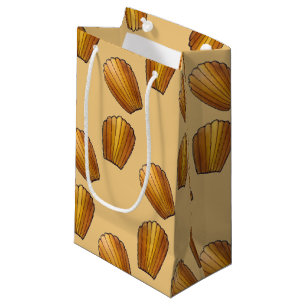 Petit Sac Cadeau Madeleine Nourriture Française Pâtissier Pâtisseri