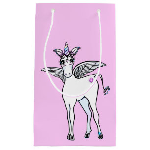 Petit Sac Cadeau Magie de licorne
