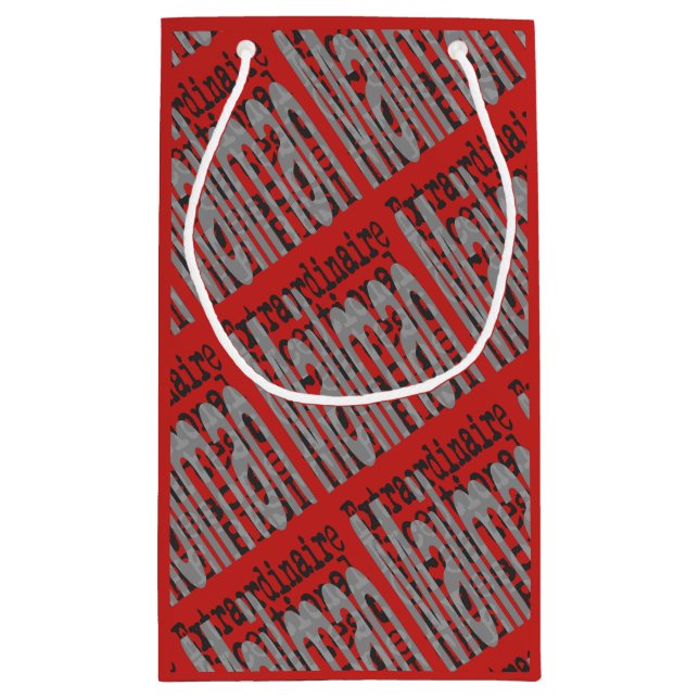 Petit Sac Cadeau Mailman Extraordinaire (Dos)