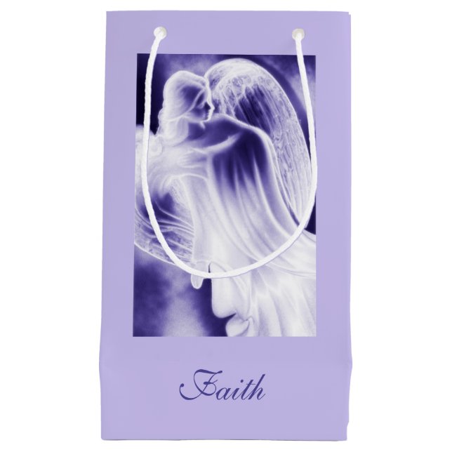 Petit Sac Cadeau Majestic Blue Angel (Devant)