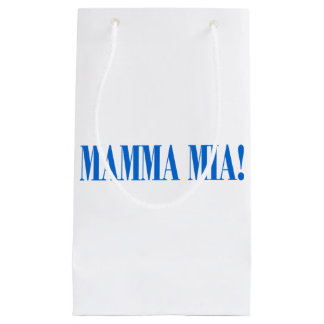 Petit Sac Cadeau Mamma Mia Italienne nouveauté cadeau de Noël