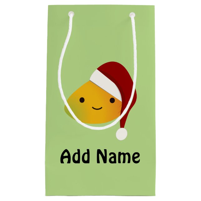 Petit Sac Cadeau Mango de Noël de Cute Kawaii (Devant)