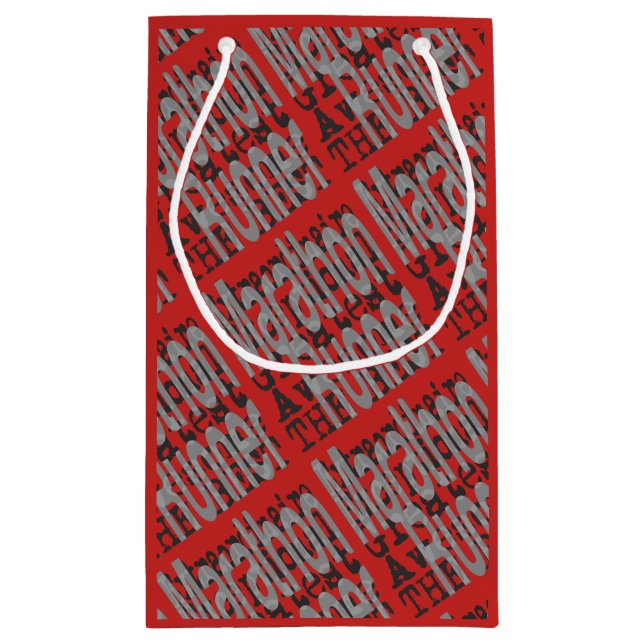 Petit Sac Cadeau Marathon Runner (Dos)