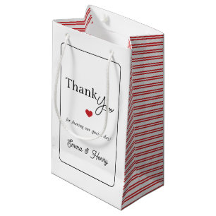 Petit Sac Cadeau Mariage Chanceux en Amour 