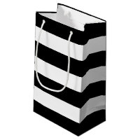 Mariage Moderne en Noir et Blanc Rayé