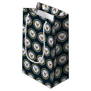Petit Sac Cadeau Marine américaine   Emblème de la marine