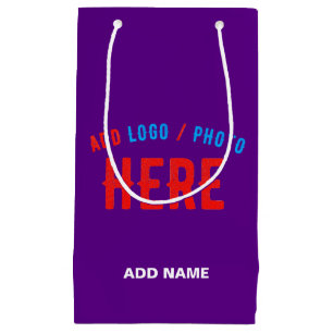 PETIT SAC CADEAU MARQUE INDIGO PERSONNALISABLE MODERNE ÉLÉGANTE VÉR
