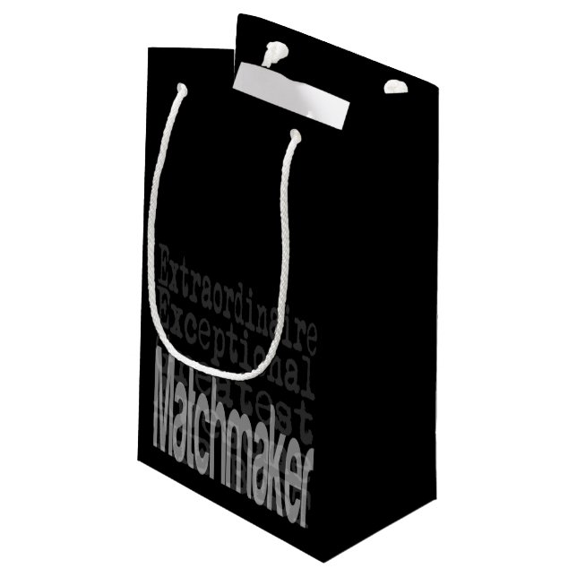 Petit Sac Cadeau Matchmaker Extraordinaire (Dos Angle)