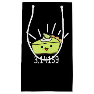 Petit Sac Cadeau Math Pi Nombre Funky Pie Pun Dark BG