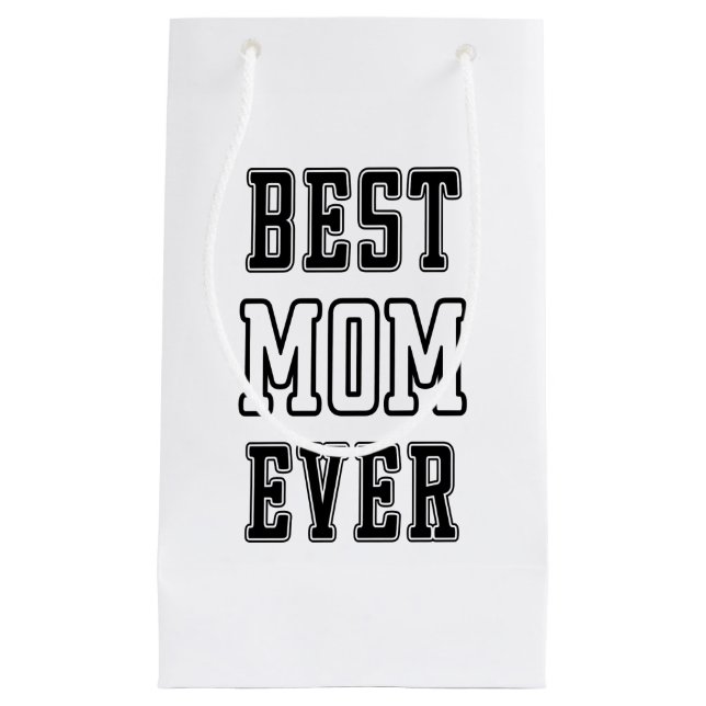Petit Sac Cadeau Meilleure Maman de Tous les Temps (Devant)