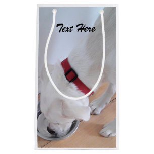 Petit Sac Cadeau Mélange blanc Labrador Mélange Chien Chien Chien C