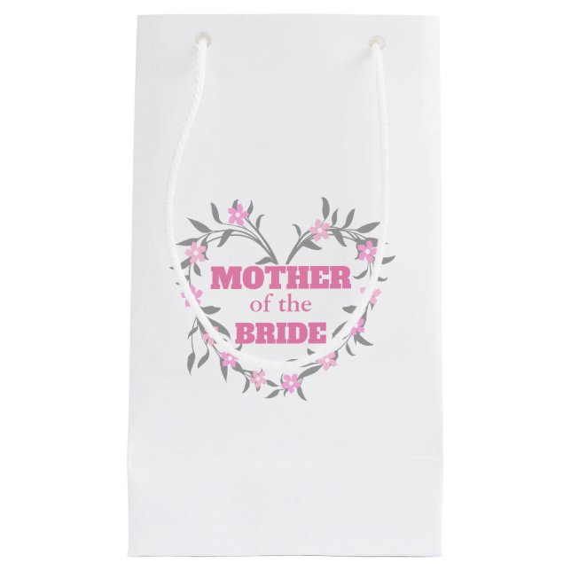 Petit Sac Cadeau Mère de la mariée (Devant)