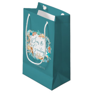 Petit Sac Cadeau MERS Côtières & SALONS Nom des coquilles de cheval