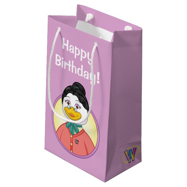 Petit Sac Cadeau Mme Birdy (Dos Angle)
