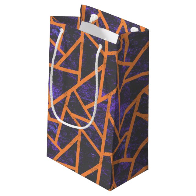 Petit Sac Cadeau Mosaïque d'Halloween (Dos Angle)