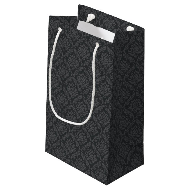 Petit Sac Cadeau Motif 6 de damassé (Dos Angle)