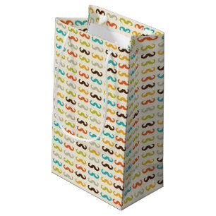 Petit Sac Cadeau Motif avec la moustache