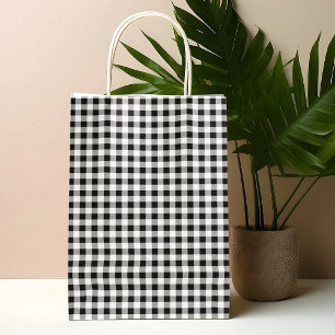Petit Sac Cadeau Motif classique noir blanc de Buffalo Check
