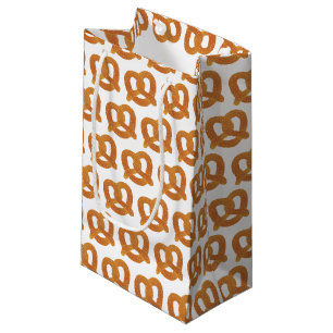 Petit Sac Cadeau Motif de bretzel