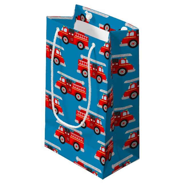 Petit Sac Cadeau motif de camionnette pour enfants mignons (Devant Angle)