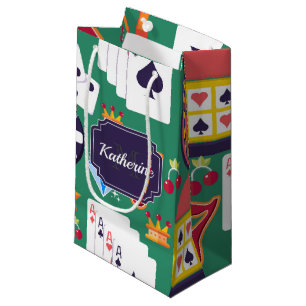 Petit Sac Cadeau Motif de casino