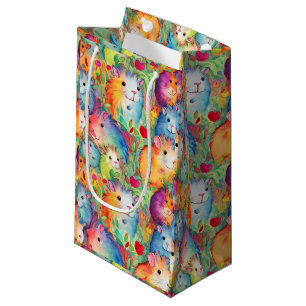 Petit Sac Cadeau Motif de cobayes mignons