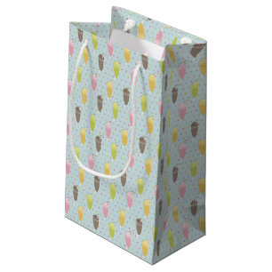 Petit Sac Cadeau Motif de milkshake
