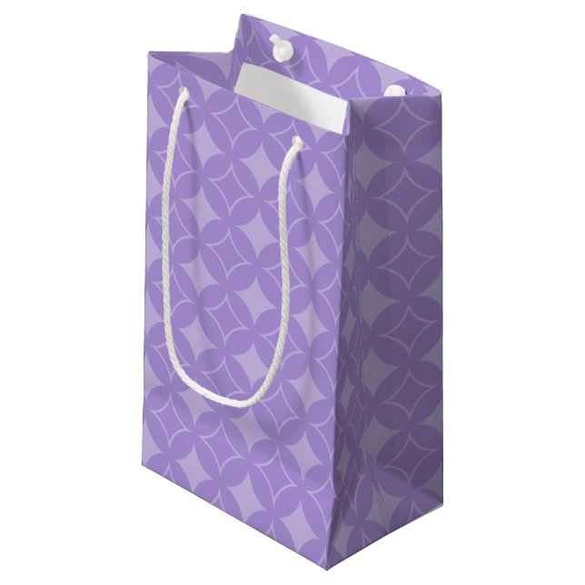 Petit Sac Cadeau Motif de shippo Lilac (Devant Angle)