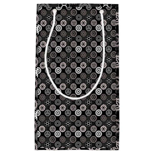 Petit Sac Cadeau Motif de vélos 01x4.b (Devant)