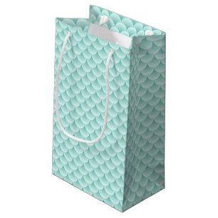 Petit Sac Cadeau Motif d'échelles de poissons