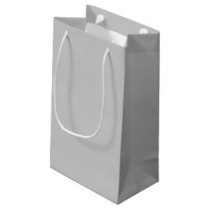 Petit Sac Cadeau Motif Géométrique Gris Clair - Décoration d'Été
