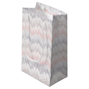 Petit Sac Cadeau Motif pointillé par polka de crête de montagne