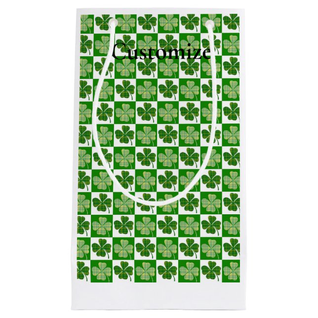 Petit Sac Cadeau Motif shamrock Thunder_Cove (Devant)