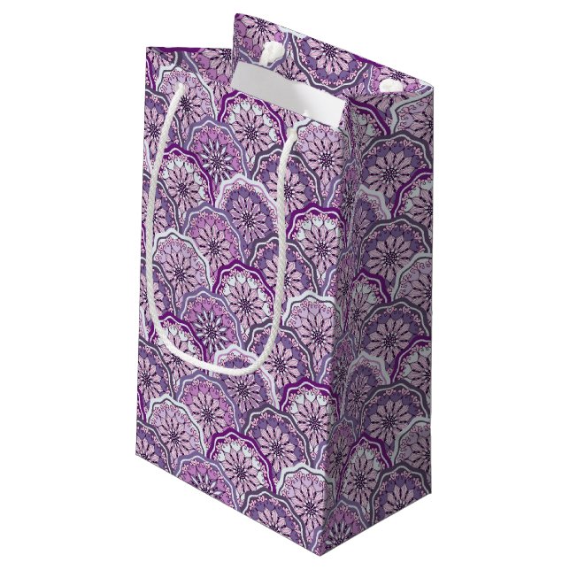 Petit Sac Cadeau Motif vintage (Dos Angle)
