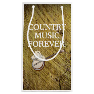 Petit Sac Cadeau Musique country de PIÈCE EN T pour toujours
