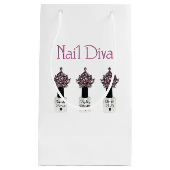 Petit Sac Cadeau Nail Diva (Devant)