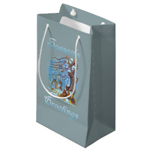 Petit Sac Cadeau Noël à Elf Hall