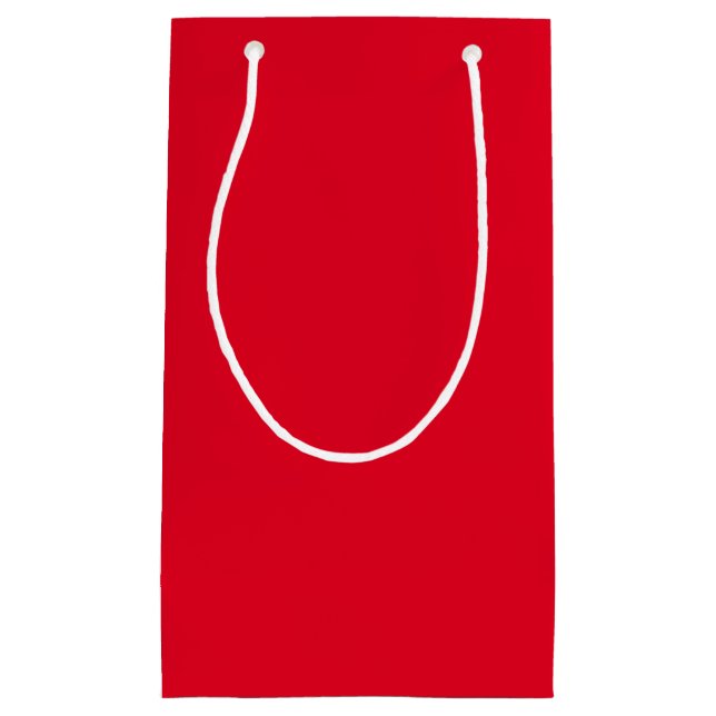 Petit Sac Cadeau Noël rouge (Devant)