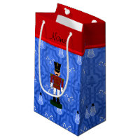 Nom personnalisé noisette bleu bonhomme de neige t