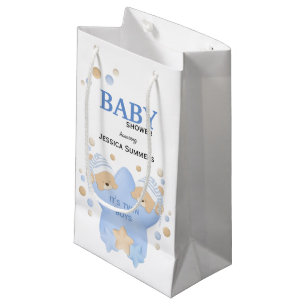 Petit Sac Cadeau Nounours couchage mignon Twin Baby Boys Douche Sm